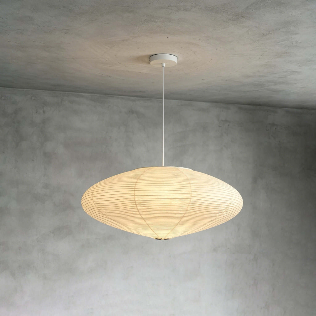 Washi Papir Pendel – Let og Elegant Design med Blødt Diffust Lys 10
