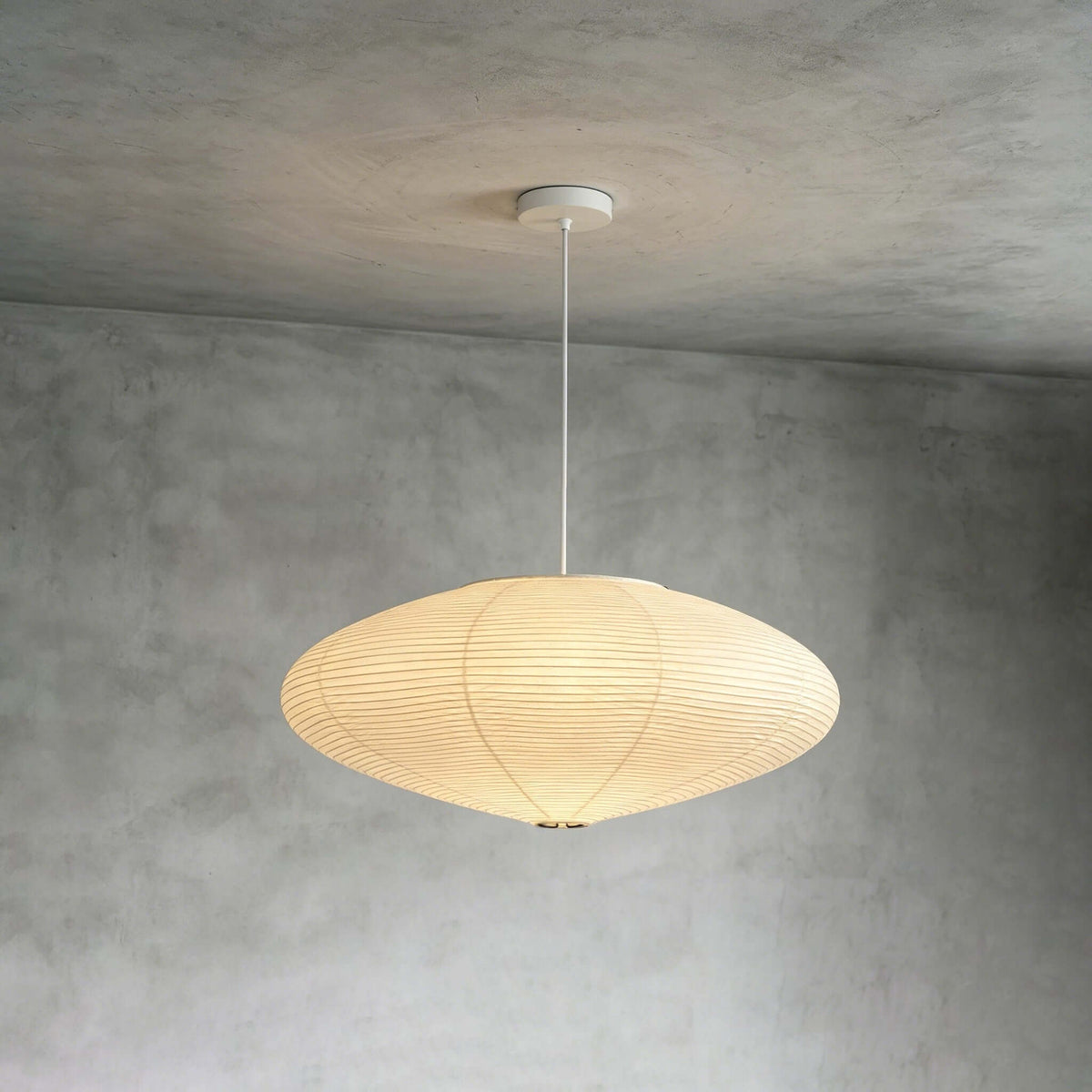 Washi Papir Pendel – Let og Elegant Design med Blødt Diffust Lys 10