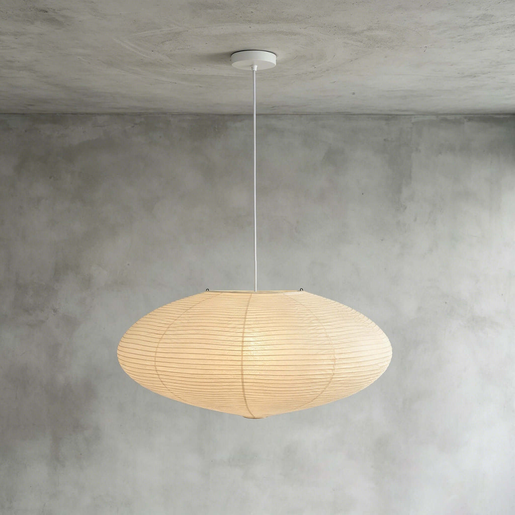 Washi Papir Pendel – Let og Elegant Design med Blødt Diffust Lys 11