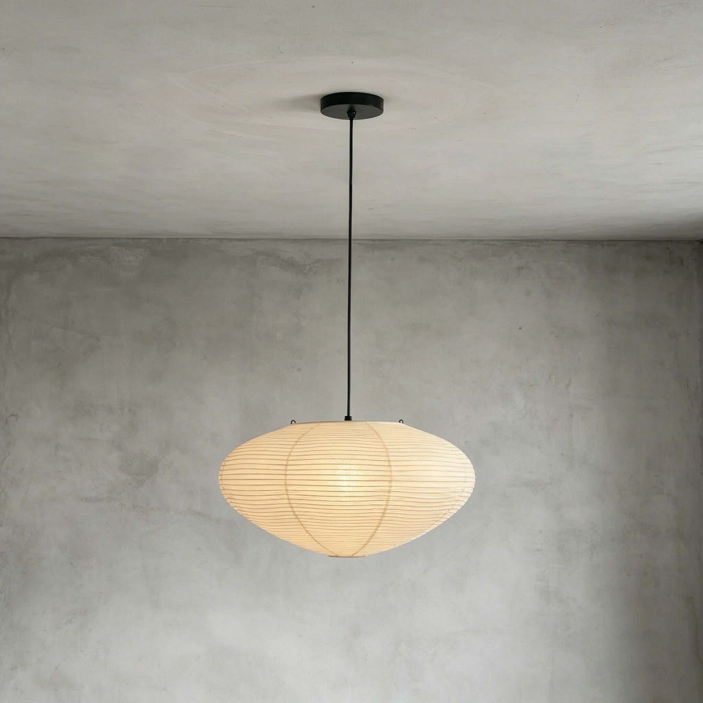 Washi Papir Pendel – Let og Elegant Design med Blødt Diffust Lys 12