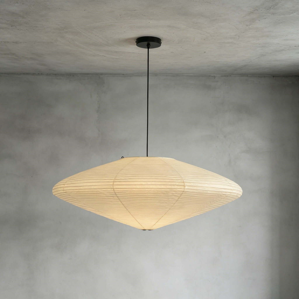 Washi Papir Pendel – Let og Elegant Design med Blødt Diffust Lys 14