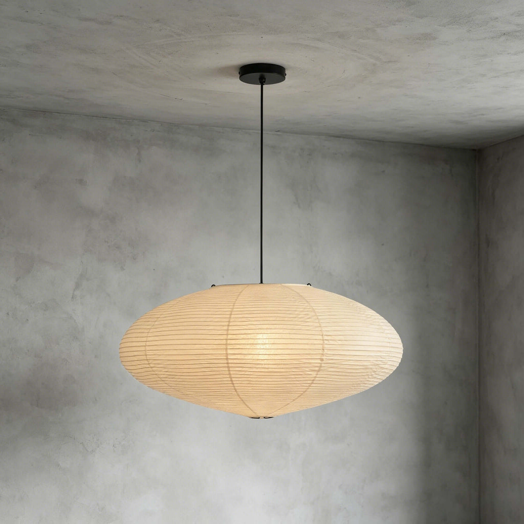 Washi Papir Pendel – Let og Elegant Design med Blødt Diffust Lys 15