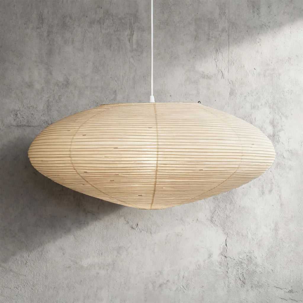 Washi Papir Pendel – Let og Elegant Design med Blødt Diffust Lys 16