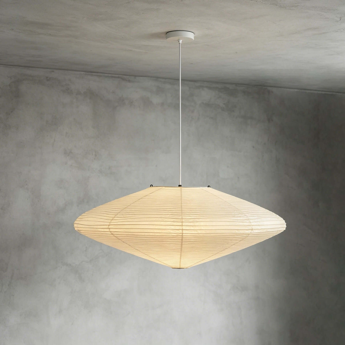Washi Papir Pendel – Let og Elegant Design med Blødt Diffust Lys 17